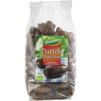 Sušené ovoce Dennree Datle Deglet Nour 500g bio
