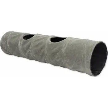 Magic cat Tunel XL plyš šedý 150x35cm