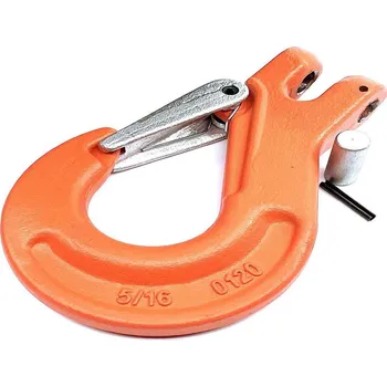 zvedák Ganas spol. s.r.o. Hák s vidlicí se záklopkou (SGB) tř. 10 Nosnost: 1400 kg, Průměr řetězu: ø 6 mm