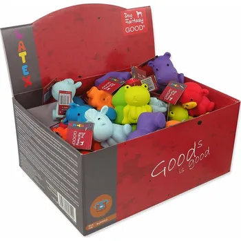 Hračka pro psa Dog fantasy Displej Hračky Latex Little Zoo set 32ks