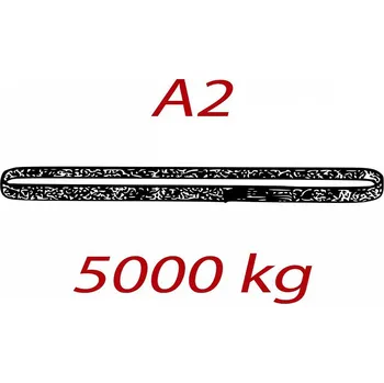Upínací popruh Ganas spol. s.r.o. TEXTIL NEKONEČNÝ – A2 5000Kg Nosnost: 5000 kg, Délka: užitná 2 m, Šířka pásu: 150 mm