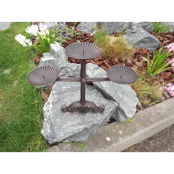 Svícen Kovaný svícen na tři svíčky, vel. 320 mm