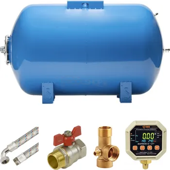 Domácí vodárna Vodárenský set 80L AQUA OLA ležatý s IBO PRESS 10 - Prodloužená záruka 3 roky