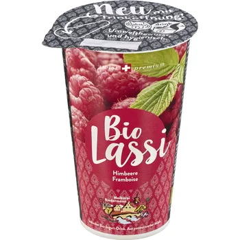 Molkerei Biedermann Lassi malina 230ml bio