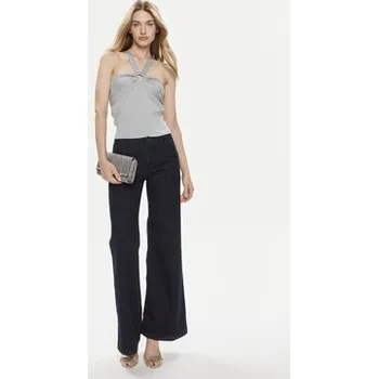 MICHAEL Michael Kors Top MS460W2AFB Stříbrná Slim Fit S