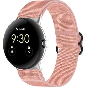 Příslušenství k chytrým hodinkám eses Elastický řemínek pro Google Pixel Watch 1, 2 - Růžový