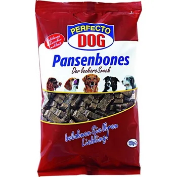 Pamlsek pro psa Perfecto Dog hovězí kostičky 150 g