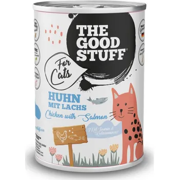 Krmivo pro kočku The Goodstuff Adult kuře s lososem 6 × 400 g