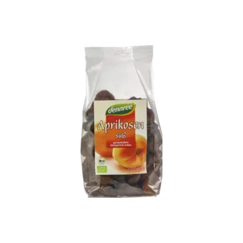 Sušené ovoce Dennree Meruňky sladké celé 500 g bio