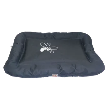 Pelíšek pro psa Polštář Huhubamboo černý 65 x 45 cm