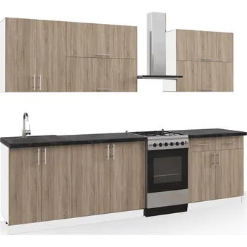 Kuchyňská linka VerDesign FORESTA kuchyňská linka 220, dub truffel-bílá