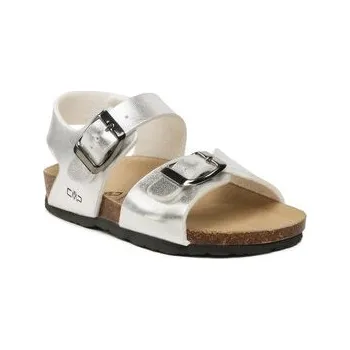 Dámské sandále CMP Sandály Kids Keidha 3q91094 Stříbrná 28