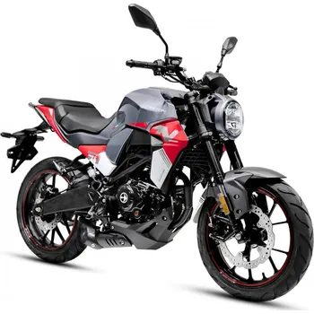 malá motorka Motocykl NAKED 125cc Barton motors Červená