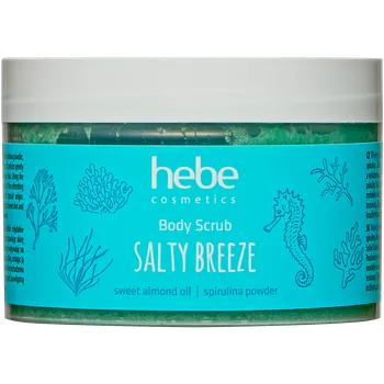 Tělový peeling Hebe Cosmetics Body Scrub Salty Breeze solný tělový peeling, 340 g