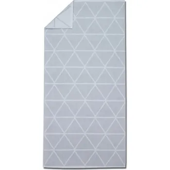 Koupelnová předložka Koupelnové předložky GRAPHICS TRIANGLE, modrá, Framsohn Výška cm: 120, Šířka cm: 67
