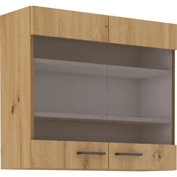 Kuchyňská skříňka LEMPERT Horní skříňka prosklená MODERNA 10 (80 cm)