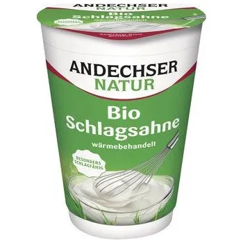 Mléko Andechser Natur Šlehačka 200g bio