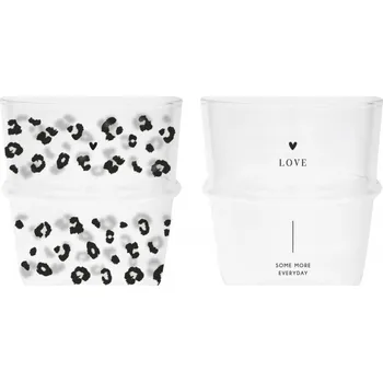 Žertovný předmět Bastion Collections 2x Sklenky na vodu - LEOPARD, 2x 250ml PH-TUMBL-WATER-021
