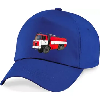 Kšiltovka Dětská kšiltovka hasiči nákladní auto České výroby hasičské uato 815 (plátěná dětská kšiltovka pro HASIČE)