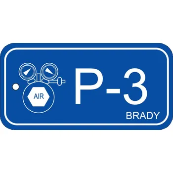 Štítek pro zdroje energie, pneu, označení P3, BJ = 25 kusů