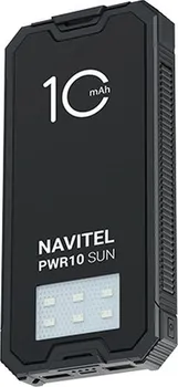 Powerbanka Navitel PWR10SUN 10000 mAh černá