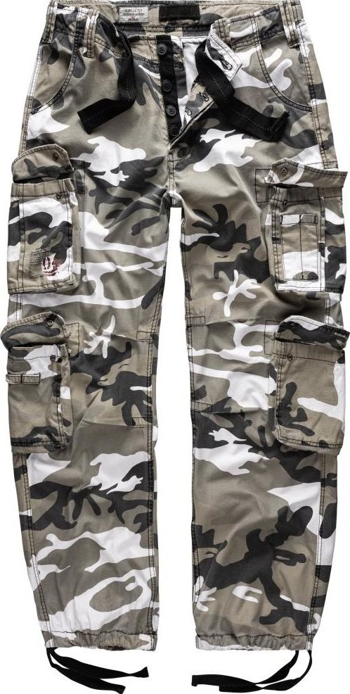 Surplus Textilien Airborne Vintage Camo Cargo Pants