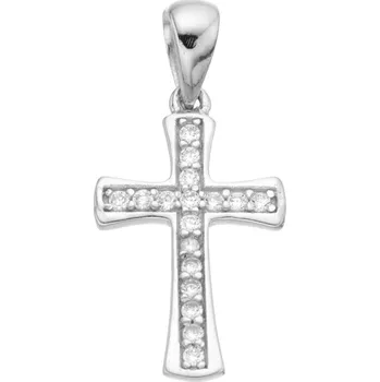 Přívěsek Bealio BEALIO Stříbrný přívěsek KŘÍŽ mini 03-06121-0227