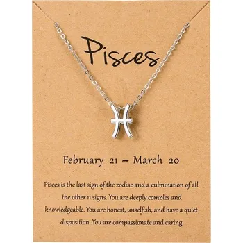 Souprava šperků Přívěsek znamení zvěrokruhu - Ryby