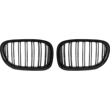 Nárazník Přední maska, BMW 7, F01, 2008-2015, Black-Glossy (58.GRBMB0)