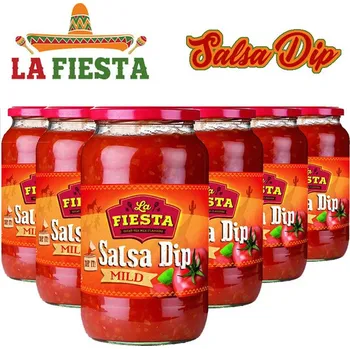 Omáčka Salsa Dip Mild 1050 g La Fiesta 6 ks balení