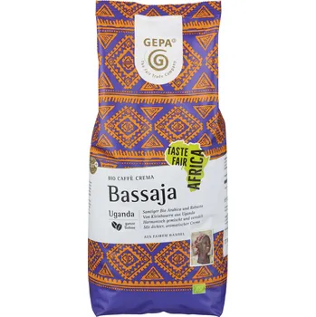 Káva Gepa Káva Crema Bassaja zrnková 1kg bio