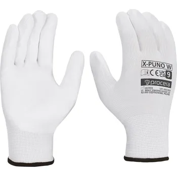 Pracovní rukavice Procera X-PUNO Pracovní rukavice bílá 06 X-PUNO WHITE 06