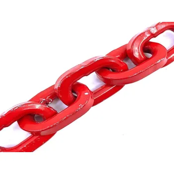 Řetěz Ganas spol. s.r.o. HRANATÝ LESNICKÝ ŘETĚZ tř. 8 Nosnost: 2000 kg, Délka: 1 m, Průměr řetězu: ø 8 mm