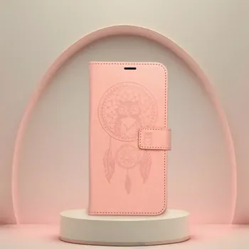 Pouzdro na mobilní telefon Knížkové flip pouzdro Coolcase Mezzo na mobil Xiaomi Redmi Note 13 4G - Oranžový lapač snů (Flipový kryt či obal Coolcase MEZZO na mobil Xiaomi Redmi Note 13 4G - Oranžový lapač snů)