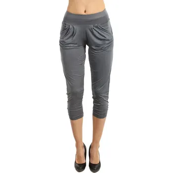 Dámské kalhoty Glara Hladké dámské 3/4 kalhoty 51815