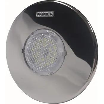 Bazénové osvětlení MINI Tube -- nerez prvek VAMILA, 18 LED bílá, 6 W, pro předvyrobené bazény