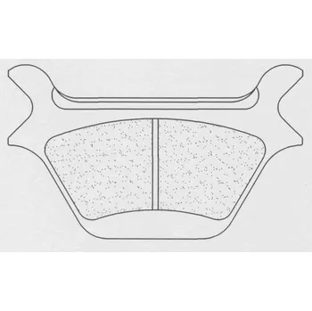 Brzdová destička Brzdové destičky CL BRAKES Street Sintered Metal - 2370RX3 HARLEY DAVIDSON FLSTC Heritage Softail Classic 1340 1988-1999