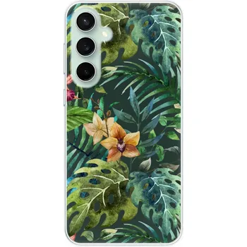 Pouzdro na mobilní telefon Odolné silikonové pouzdro iSaprio - Tropical Green 02 - Samsung Galaxy S23 FE