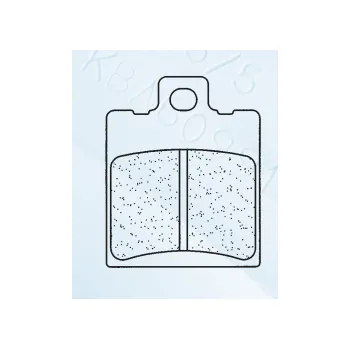 Brzdová destička Brzdové destičky CL BRAKES Street Sintered Metal - 1167RX3 APRILIA RS 125 1993-1998