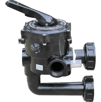 Bazénová filtrace SIDE – 6-ti cestný ventil – III vývody 1 1/2“