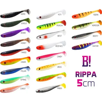 Umělá nástraha DELPHIN DuoPACK BOX BOMB! Rippa / 12x 5ks Velikost: 5cm/AGRESOR