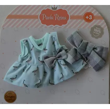 Doplněk pro panenku Obleček na miminko - holčičku Sáru od firmy Paola Reina (Obleček na Los Peques 21 cm)