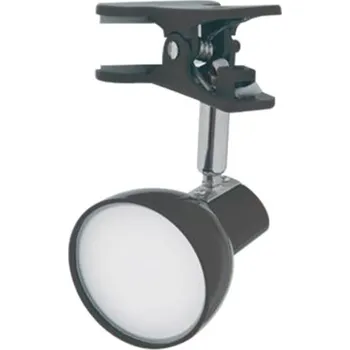 Lampička Lampička s klipem Nipeko (9900432) Bod. LED 5W, 400lm,3000K, klip černá