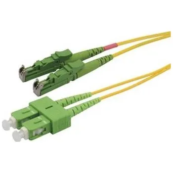 Síťový kabel OEM Patchcord FO Duplex E2000/APC-SC/APC 9/125um 1m 1420