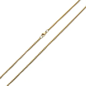 Řetízek Řetízek VARIANT 60 x 0,15 cm - gold z chirurgické oceli S993040