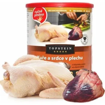 Krmivo pro psa Topstein Kuře a srdce 800 g Topstein NTP620120