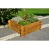 Vyvýšený záhon Rojaplast 16281 80 x 80 x 24 cm hnědý