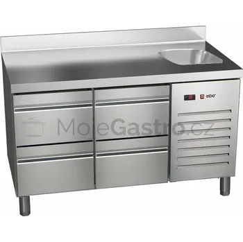 Asber Stůl chladící ETP-7-135-04 HC S + dřez