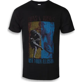 Tričko metal pánské Guns N' Roses - Use Your Illusion - ROCK OFF - GNRTS51MB - S