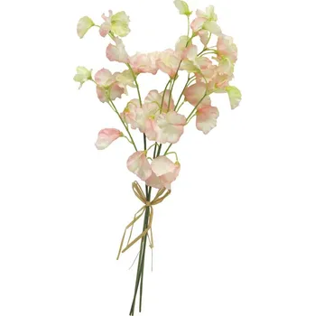 umělá květina Umělé květina, Hrachor vonný - Lathyrus odoratus svazek růžový 50 cm (N125847)